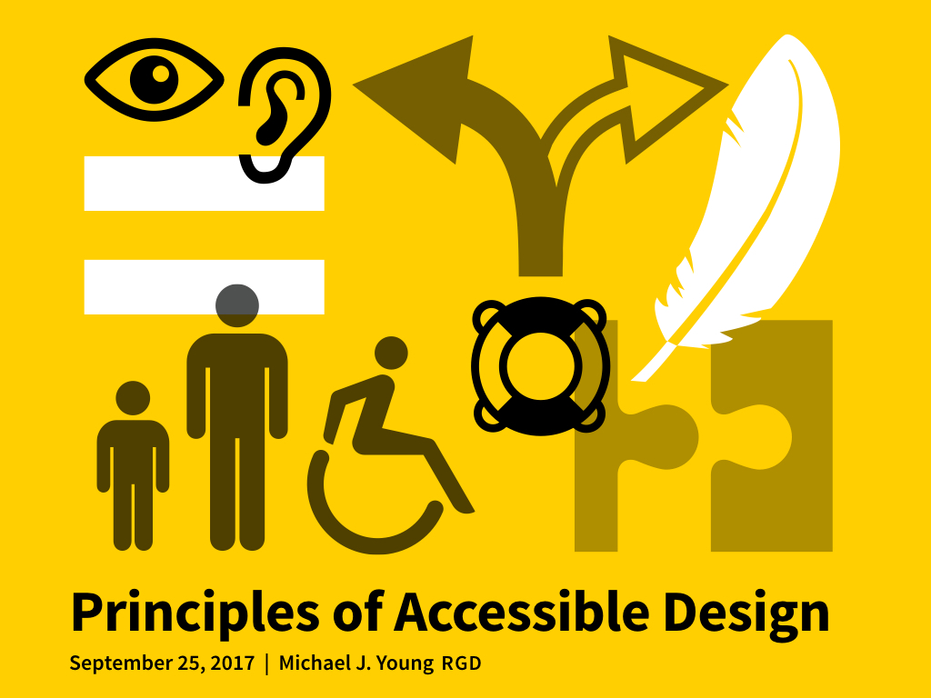 Principles of Accessible Design